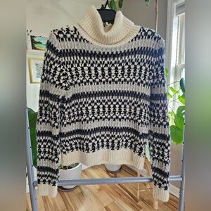 Loft Slouchy Turtleneck Sweater